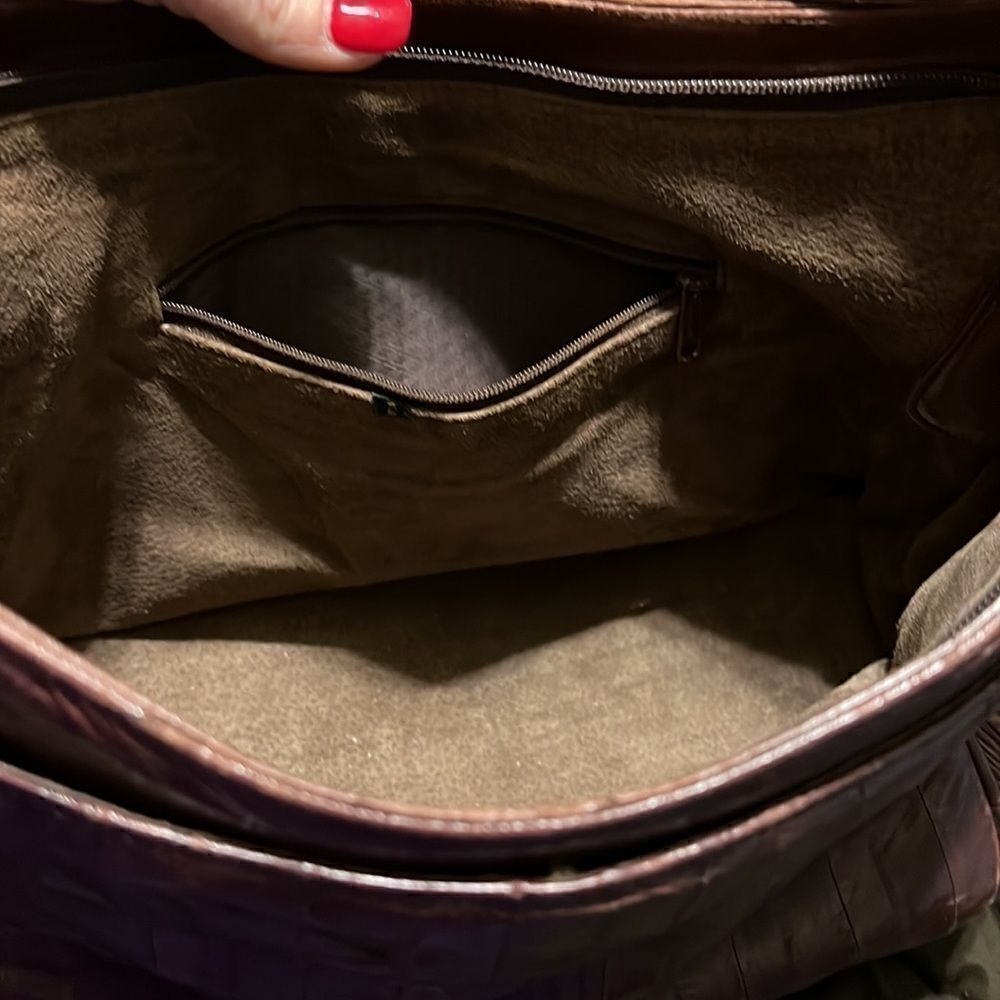Vintage Leather Victory Shoulder Bag - Picture 4 of 8